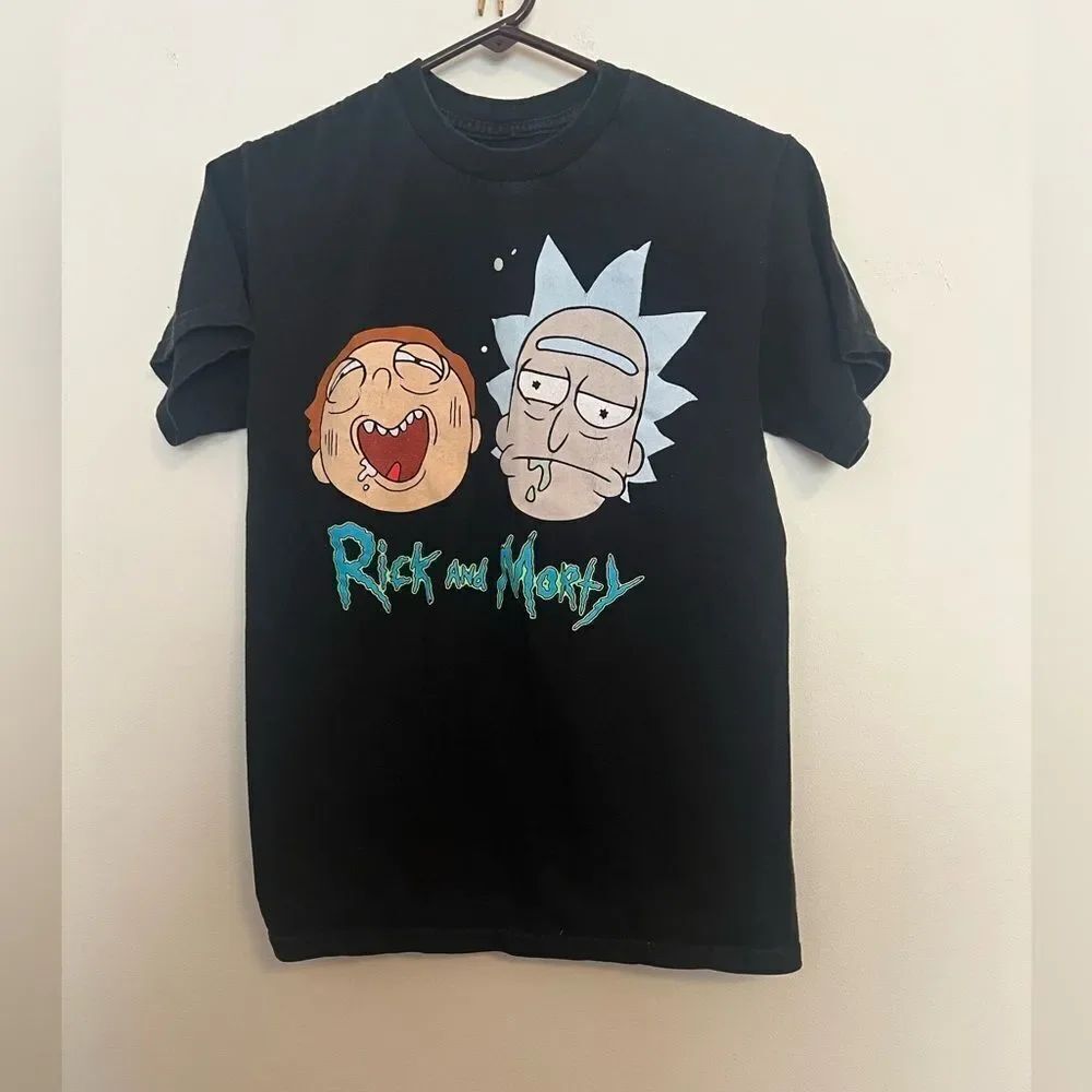 Ripple Junction Rick and Morty Black Tee